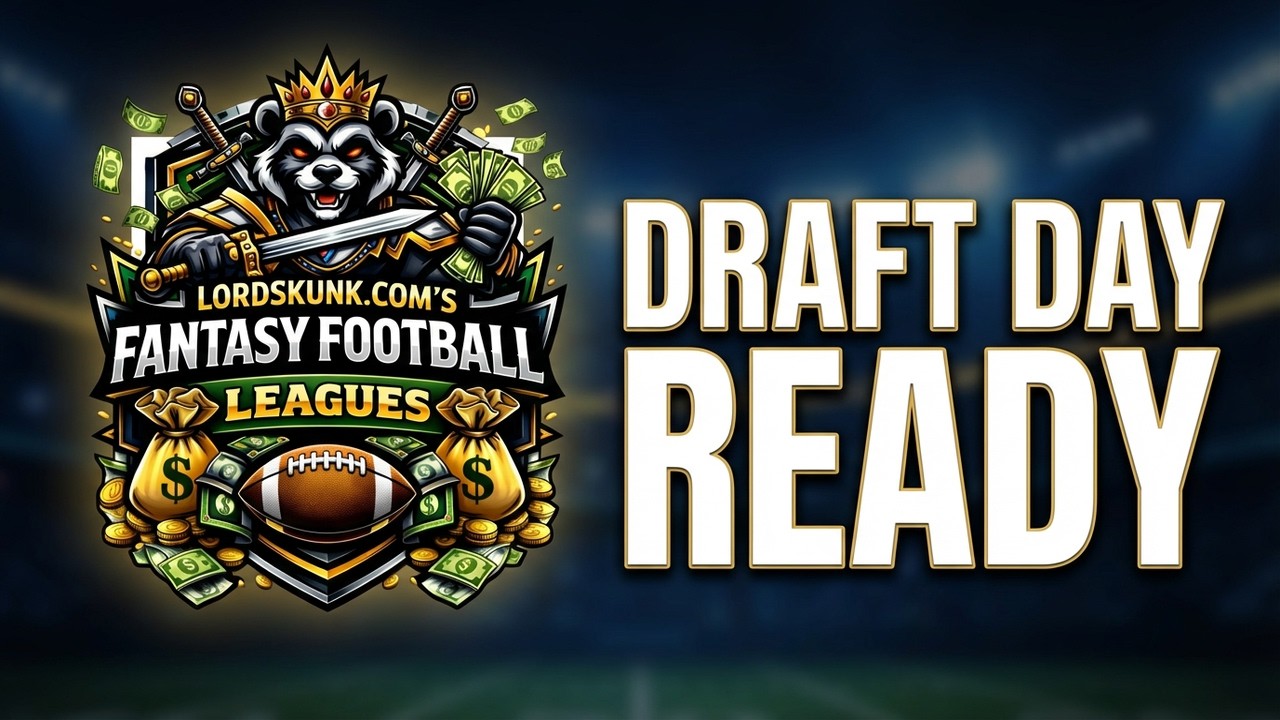 Готовность к драфту | LordSkunk.com: фэнтези-футбольные лиги, Redraft, DynastyBaller, Best Ball и...
