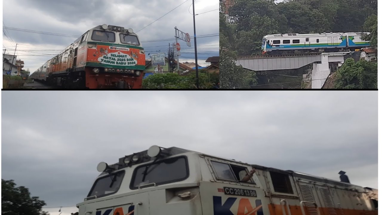 Berbagai momen di dapatkan dari kereta istimewa hingga kereta terlambat