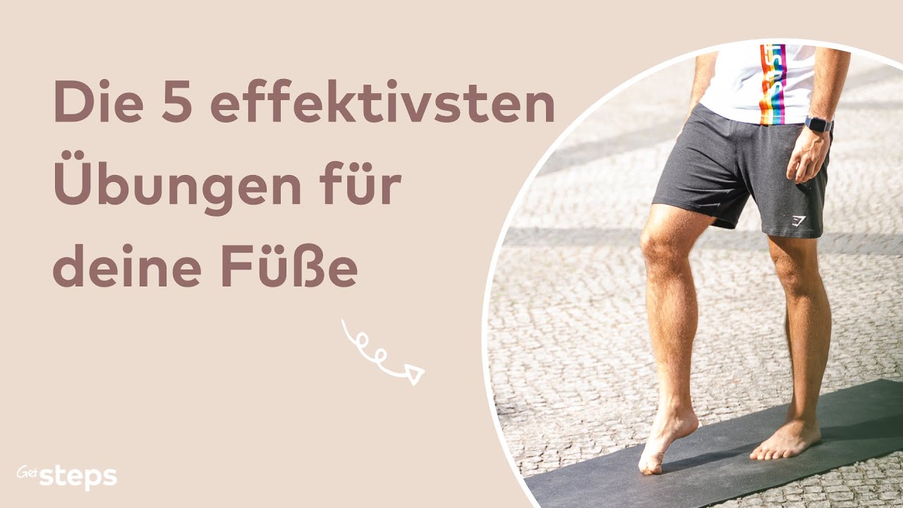 Die 5 effektivsten Übungen für deine Füße - von Experten zusammengestellt