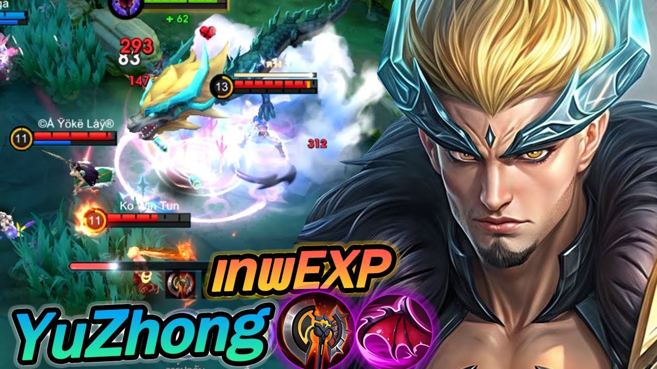 รีวิวฮีโร่อวี่จงโซโล่แรงก์โหดเล่นไม่ยาก ไคโดVsลูฟี่! l Yu Zhong MLBB - Hutton