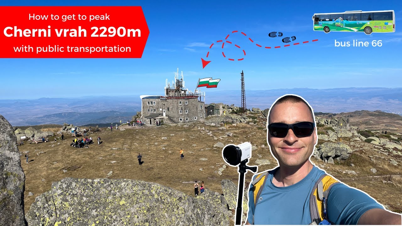 🥾 The best route to peak Cherni vrah (2290m) and back ⛰️  FULL WALKTHROUGH POV