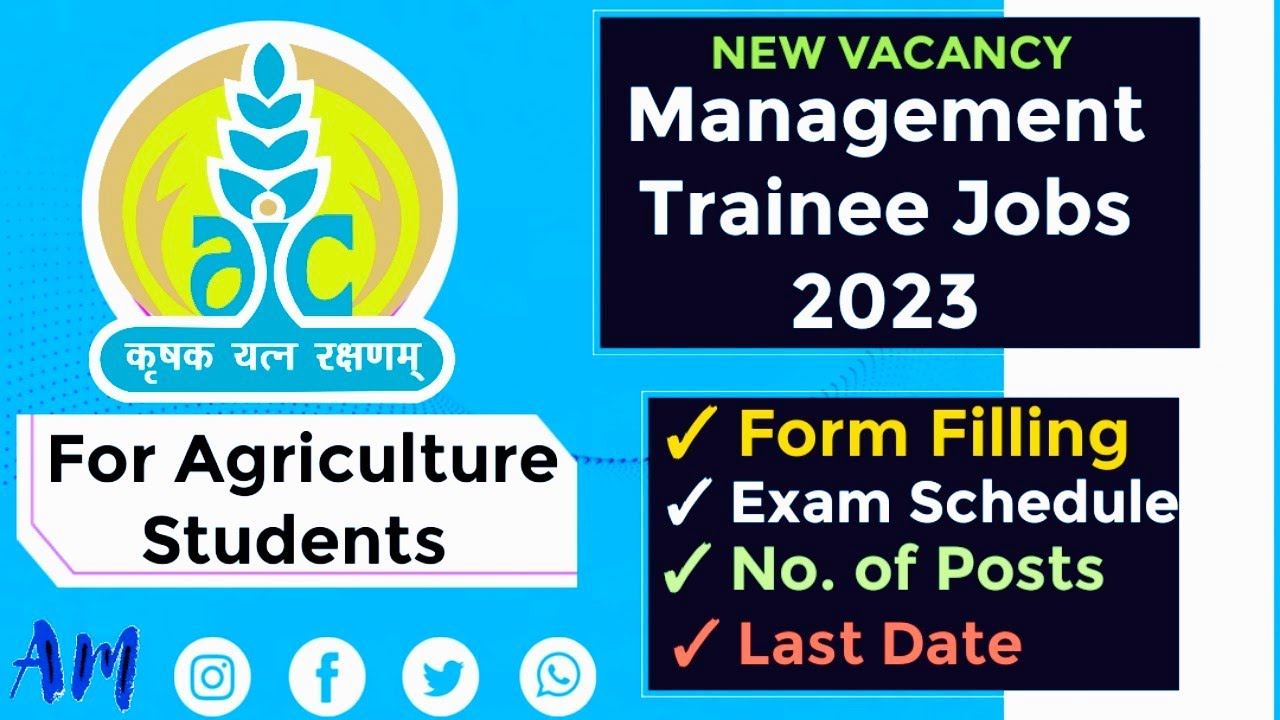 🎯 Management Trainee Posts 2023 || Agriculture Insurance Company (AIC) Jobs 2023 || Total Post- 50