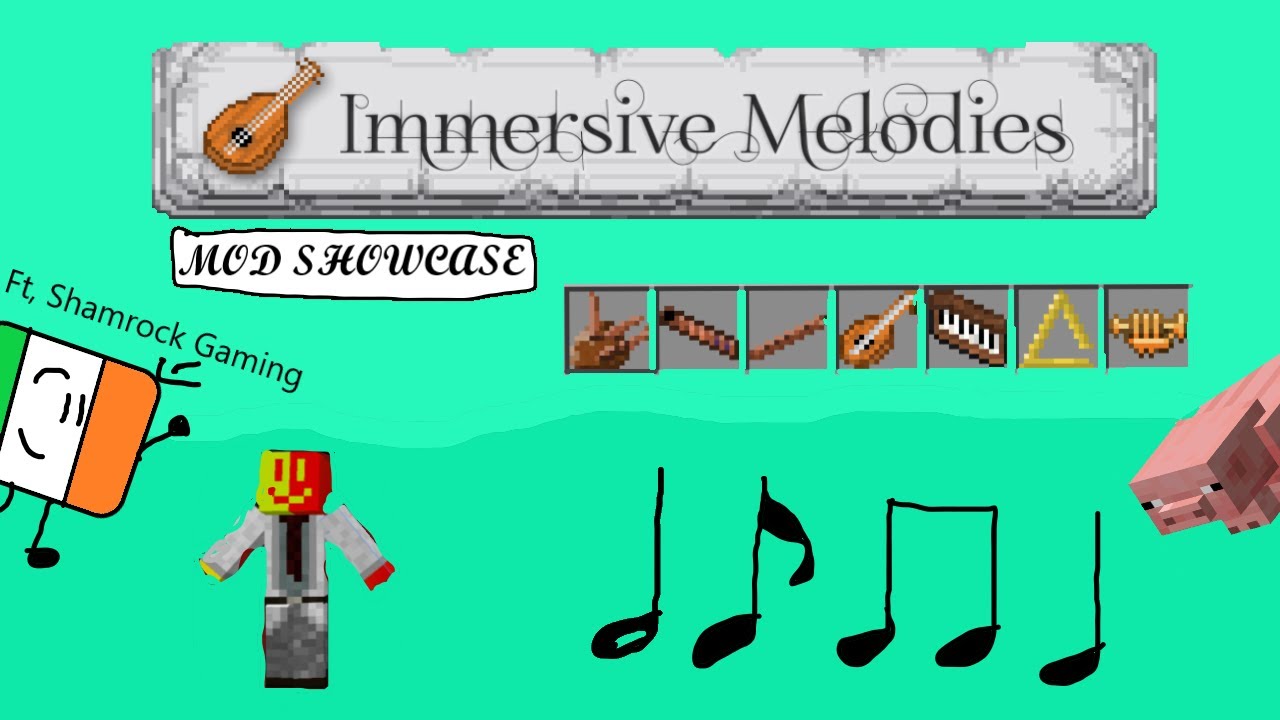 Minecraft Mod Showcase | Immersive Melodies