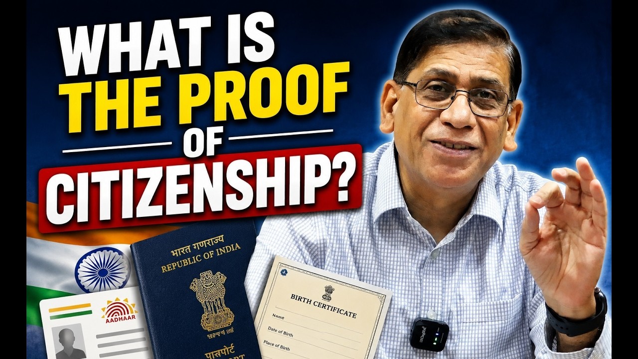 What is the Proof of Citizenship? : Faizan Mustafa