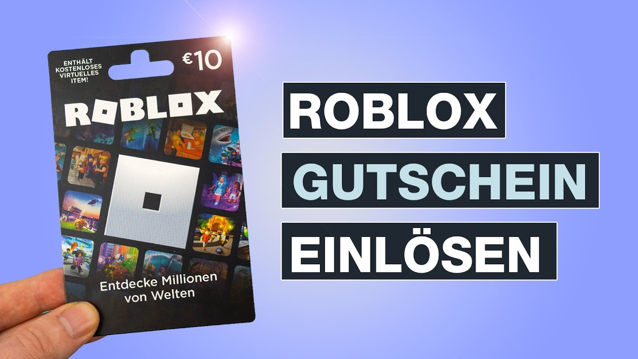 Roblox Gutschein einl&ouml;sen | Guthaben aufladen mit Karte & Code | Tutorial Deutsch &ndash; Testventure