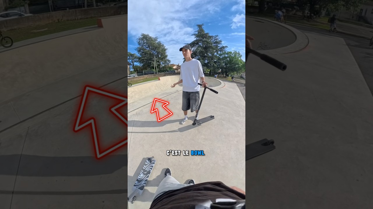 POV : SESSION TROTTINETTE ! @Mukzzyt 🛴#trottinettefreestyle #skatepark  #insta360x5 @insta360