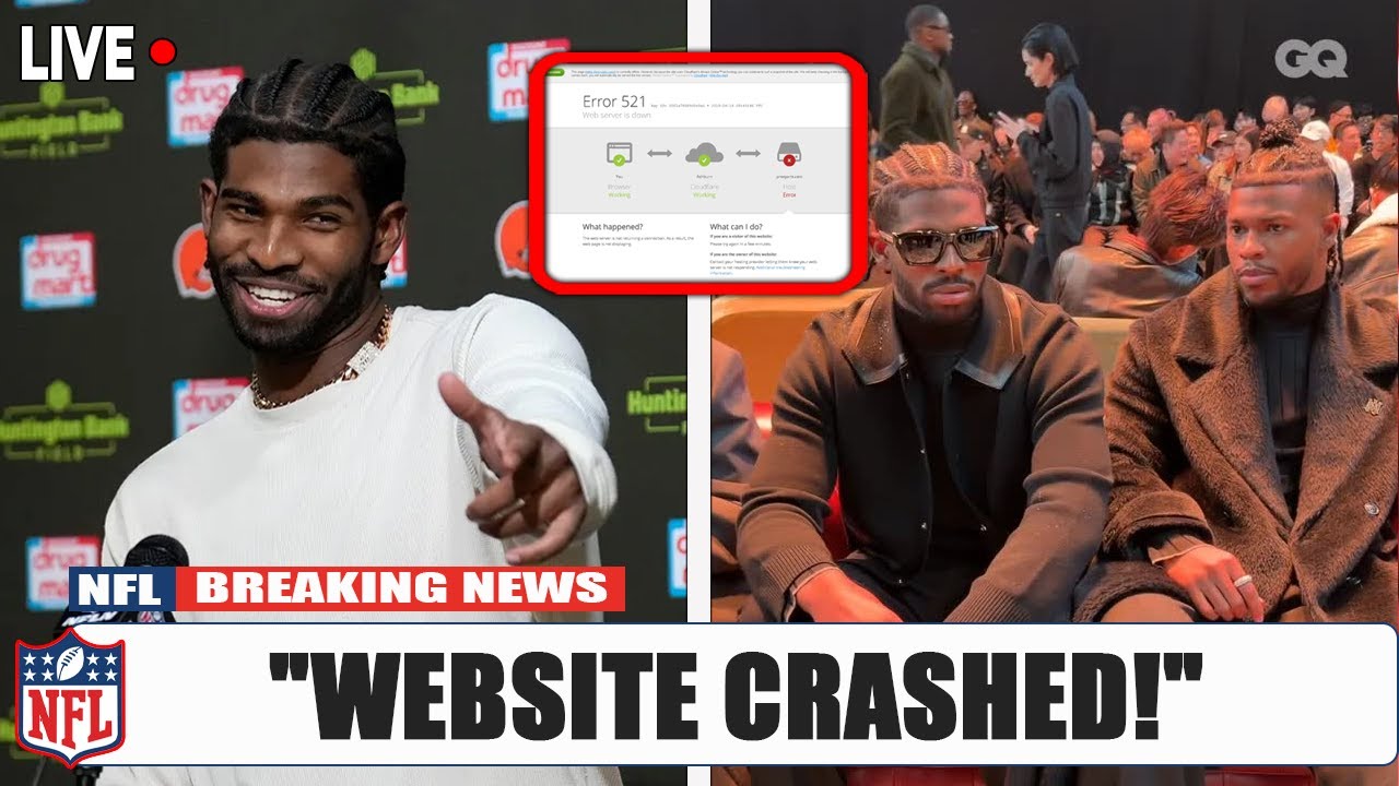 Luxury Brand AMIRI in TOTAL PANIC After Shedeur Sanders' New Line SHATTERS Their Website!