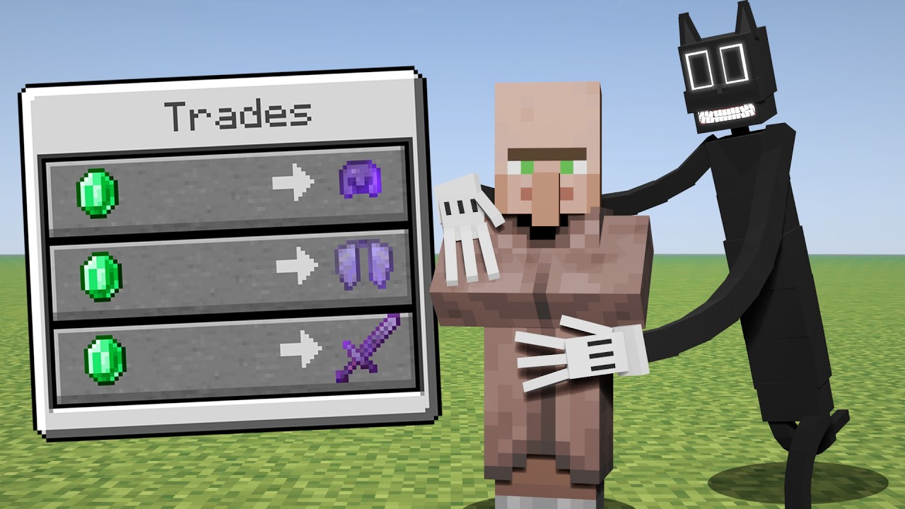 Horror Minecraft, But Trades Are OP