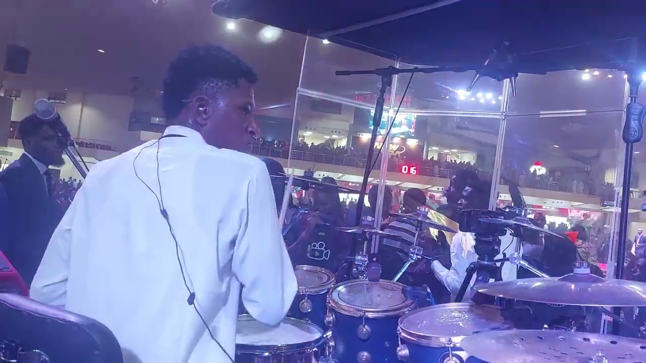 AFRICAN PRAISE BREAK @AYAC 2025 IMPARTATION SERVICE🥁🔥...PT 2#music #viral #drums #trending #foryou 