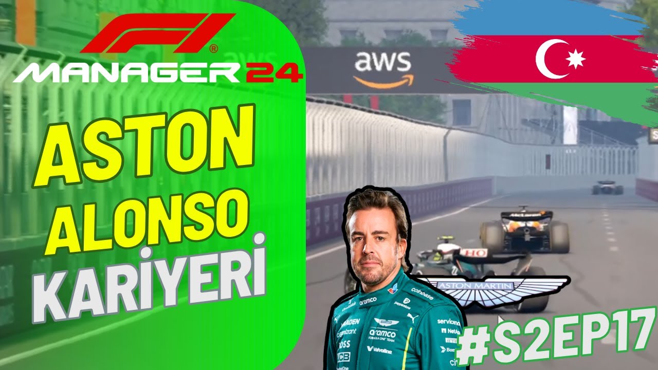 BERBAT YARIŞ.. |F1MANAGER24 DLC 25 ASTON ALONSO KARİYERİ SEZON 2