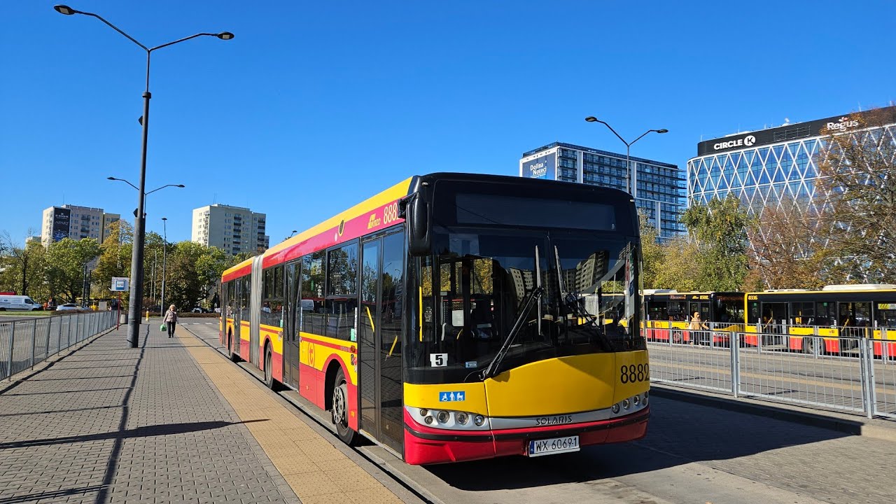 Linia 218 - Solaris Urbino 18 III #8882 (MZA Warszawa)
