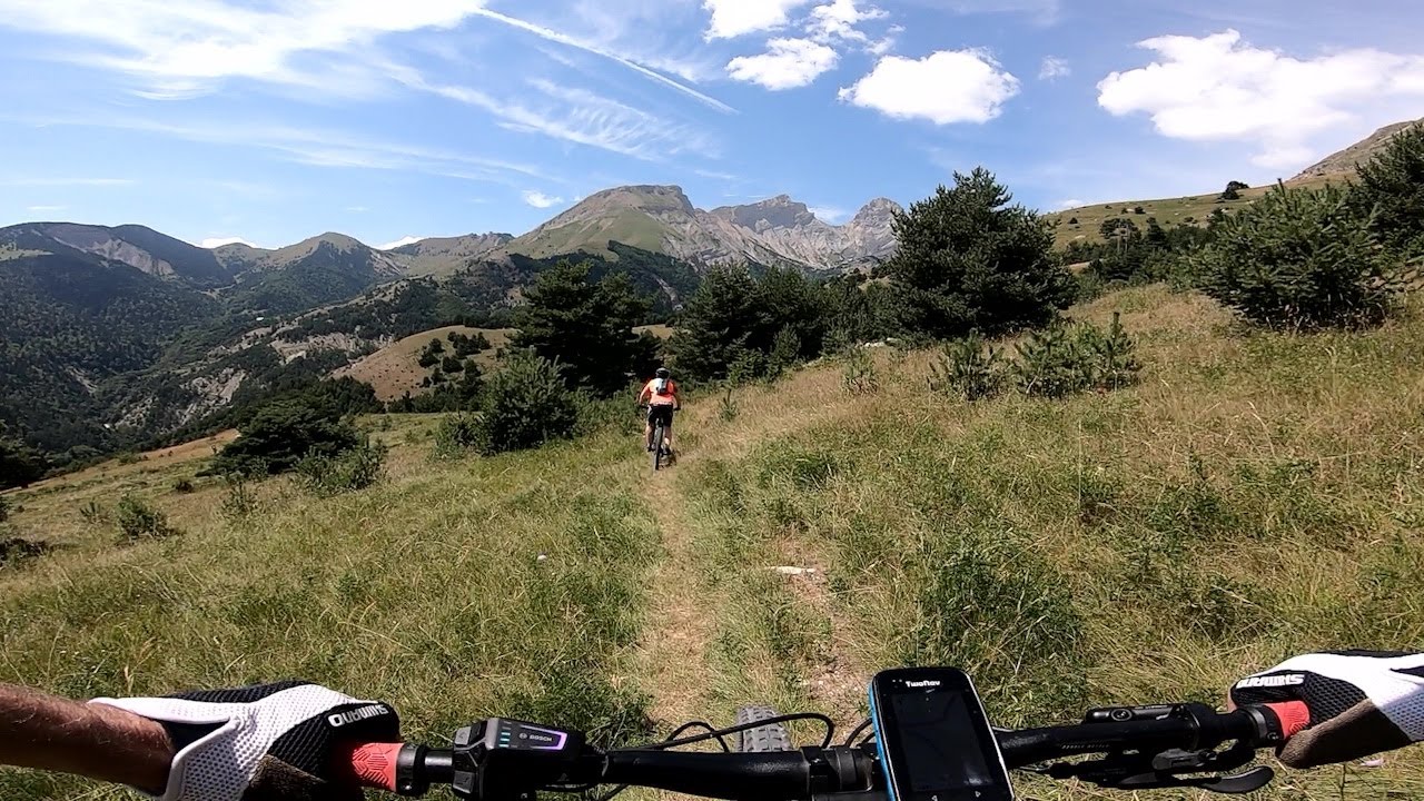 VTT - Tour du Dévoluy ouest + Pic de Bure + Piste verte 