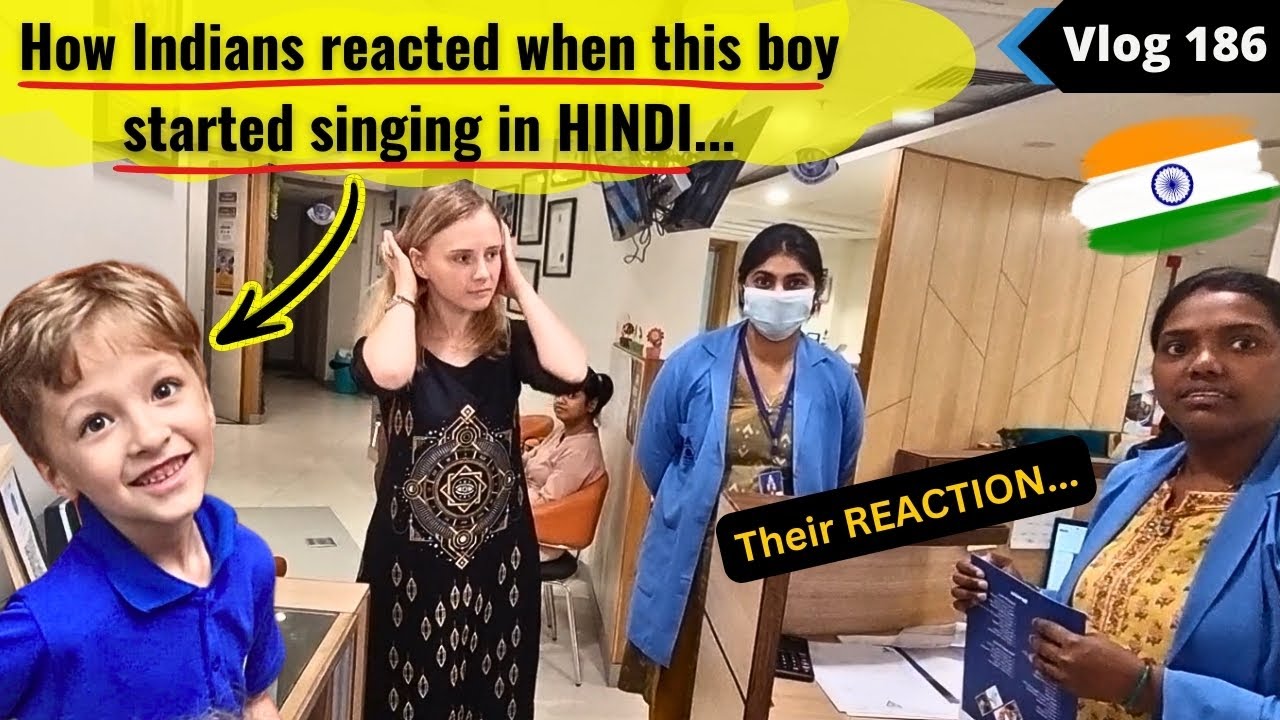 Everybody was shocked when he started to speak in HINDI...