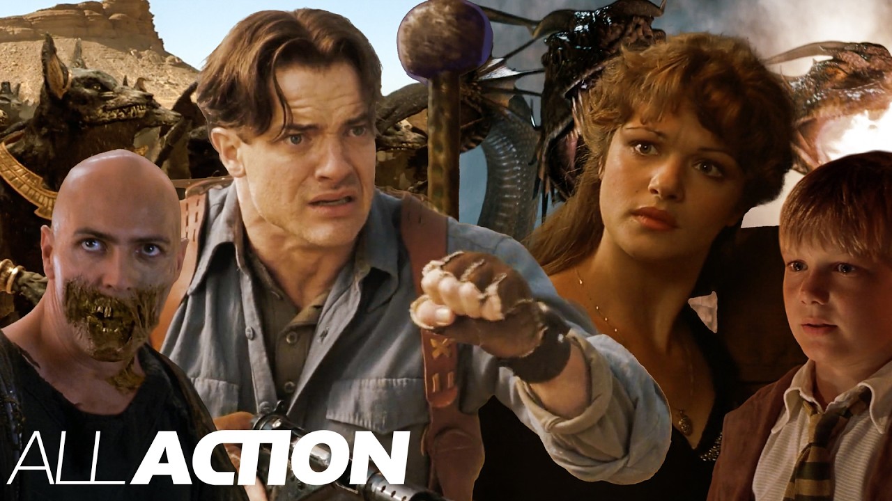 Rick O&rsquo;Connell&rsquo;s Best Action Scenes  | The Mummy Franchise | All Action