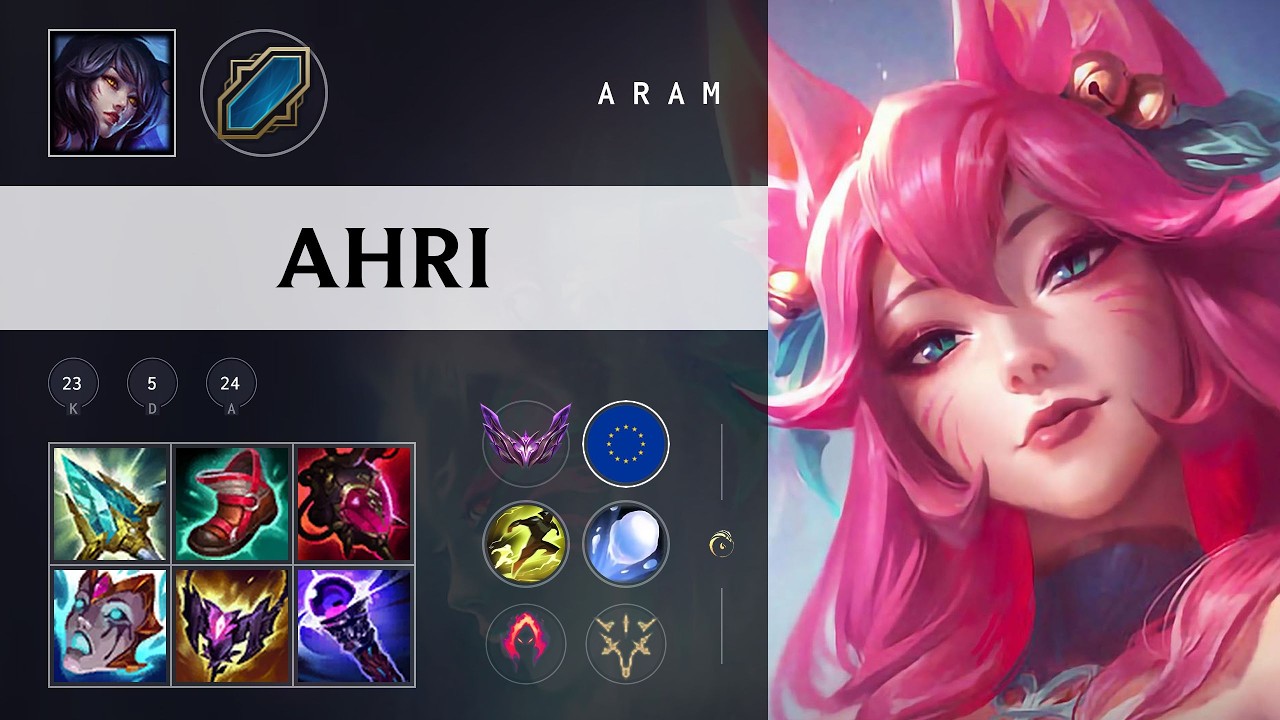 Ahri ARAM - EUW Master Patch 26.09