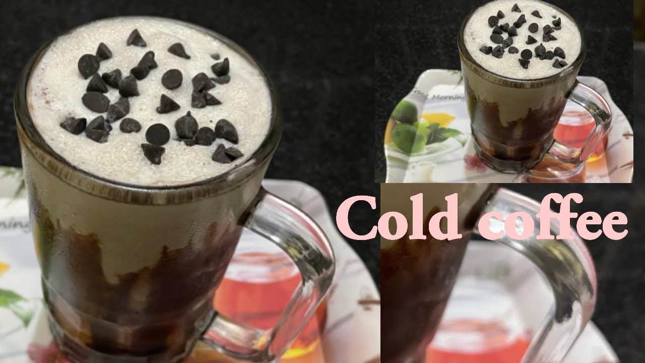 Cold Coffee Recipe/Cold Coffee with Ice-cream/Shirley's kitchen