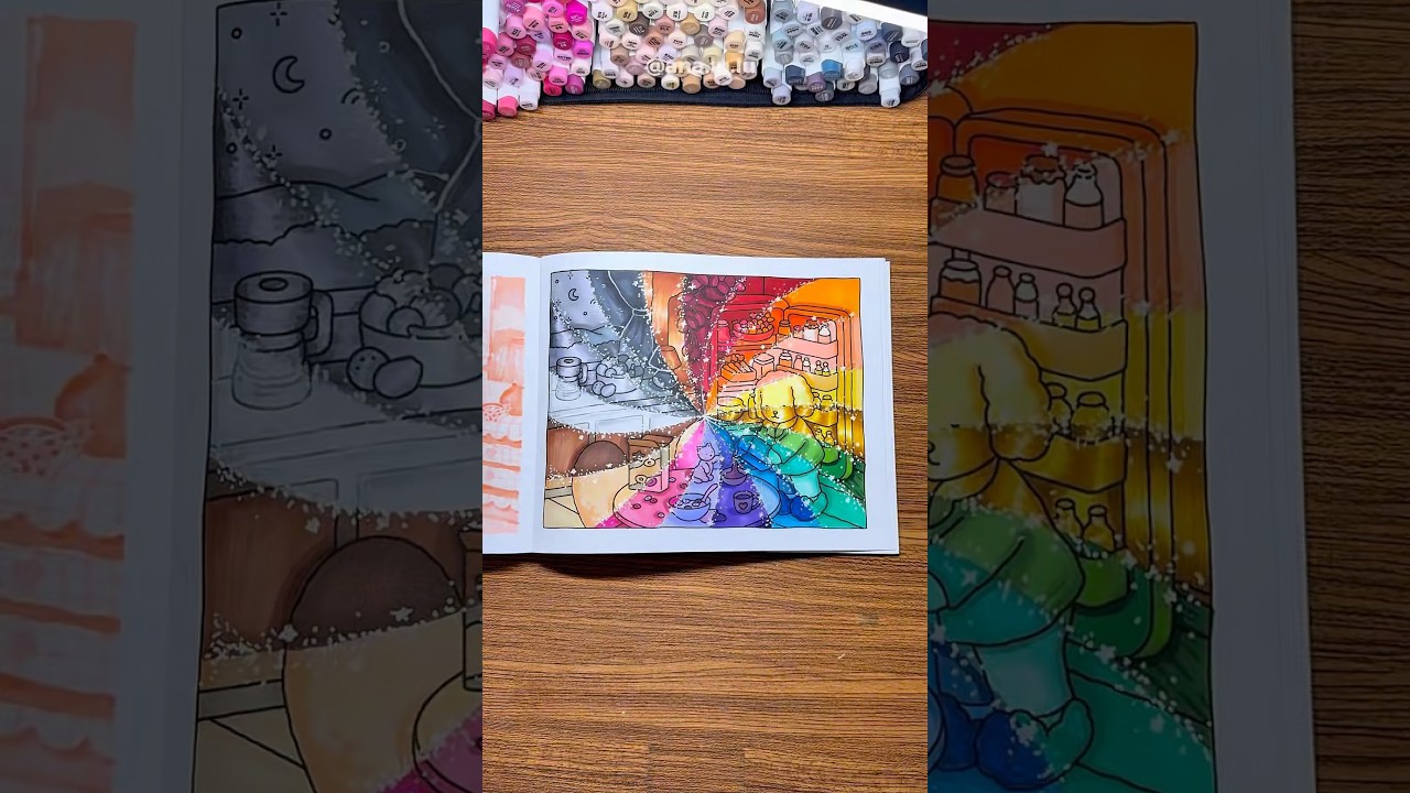 Let's paint Bobbie Goods with ALL the colors? 🌈 #drawing #painting #art #bobbiegoods #coloring
