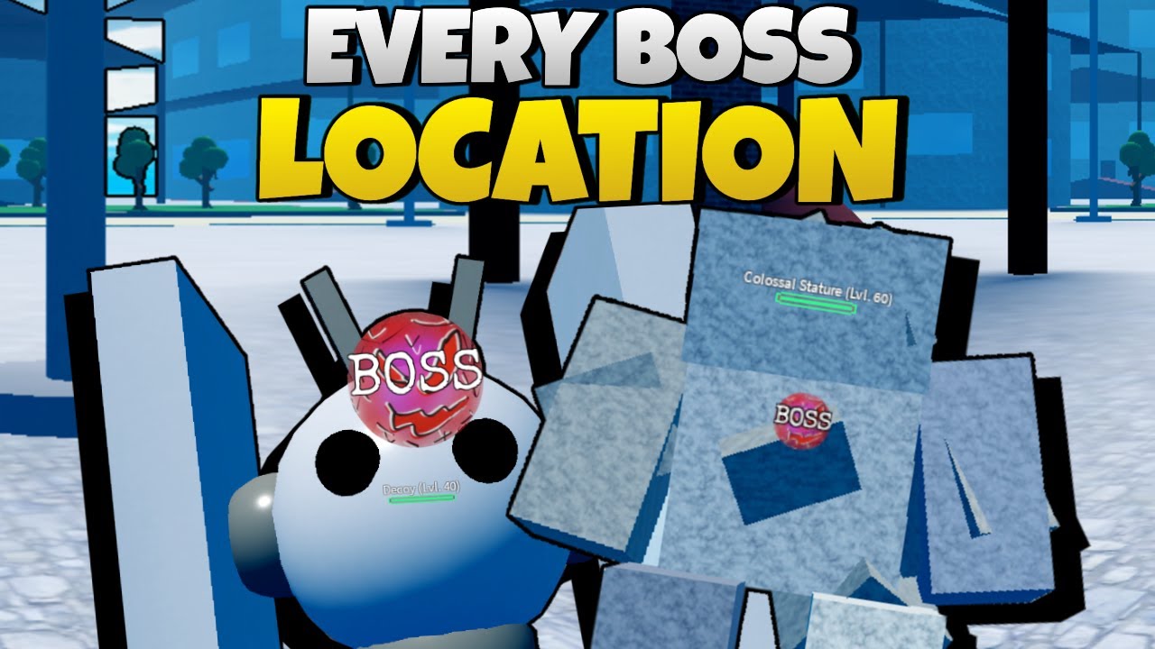 EVERY BOSS LOCATION in STEAMBLOWER