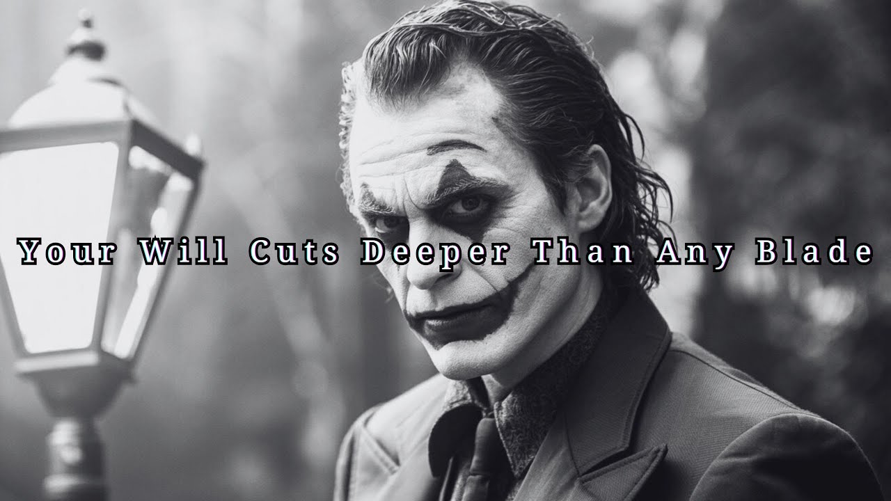 They Sent the Weak to Break You, But Your Will Cuts Deeper Than Any Blade-JOKER SPEECH