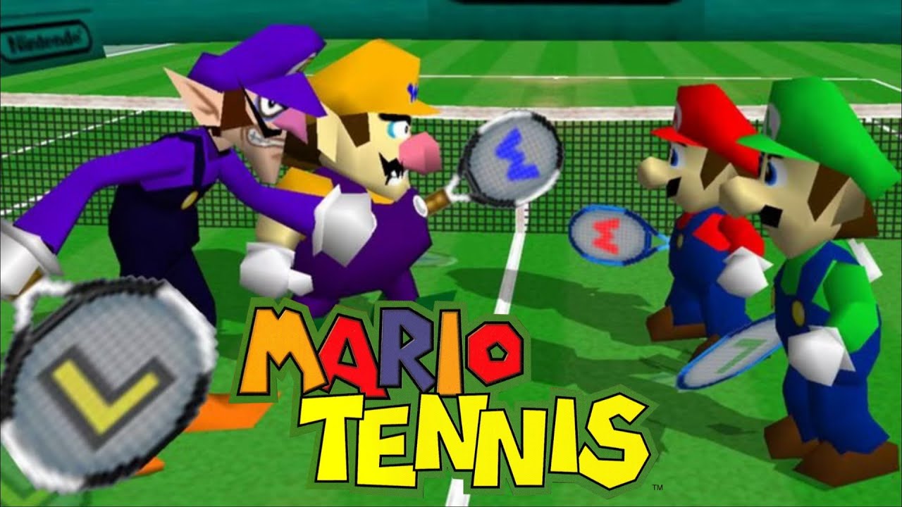 Sweating in Mario Tennis