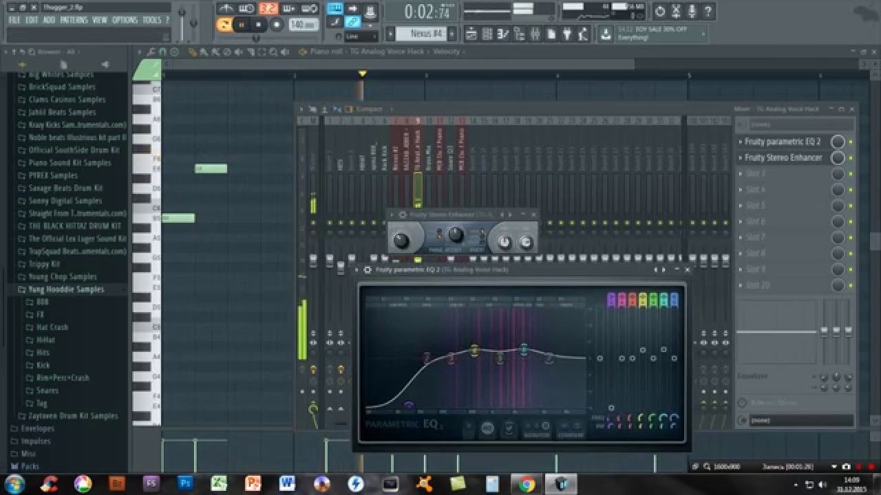 FL Studio 12 - Tutorial: Making a Trap Beat *DP BEATS* prod.by Yung Hooddie + Secret of *MASTERING*