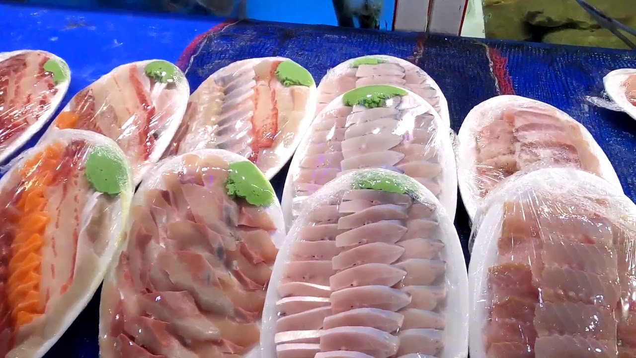 [전북]부안상설시장/부안변산/해산물/회/수산물의 진미를 느낄수 있는 곳 부안