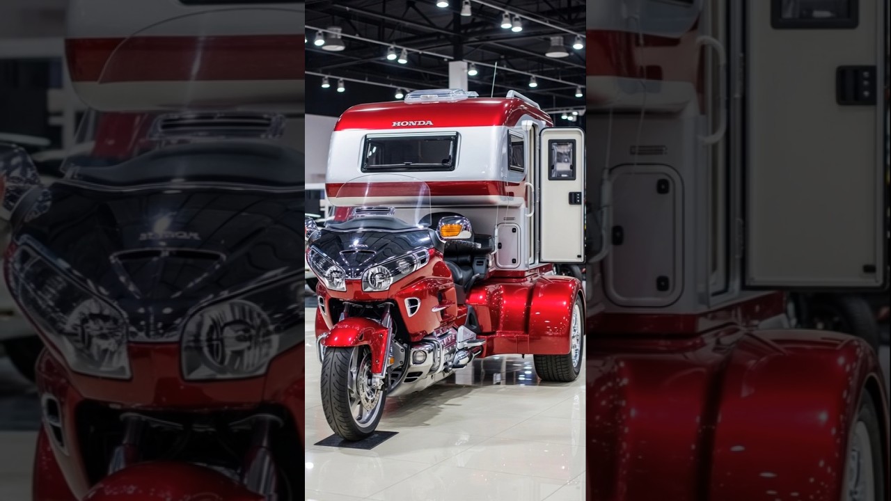 NEW 2026 Honda Goldwing Camper Trike GCT Luxury Touring Redefined | Future RV Motorcycle!