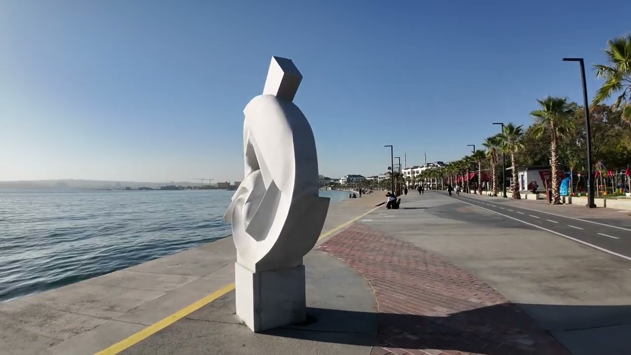 Büyükçekmece, Istanbul Sahil Yürüyüş - Ekim Yürüyüş - 4K - 🇹🇷
