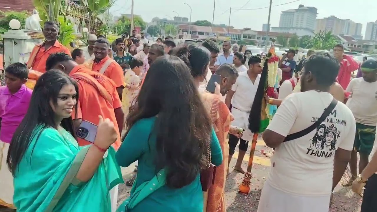 穆图马里安曼节。The Muthu Mariamman festival