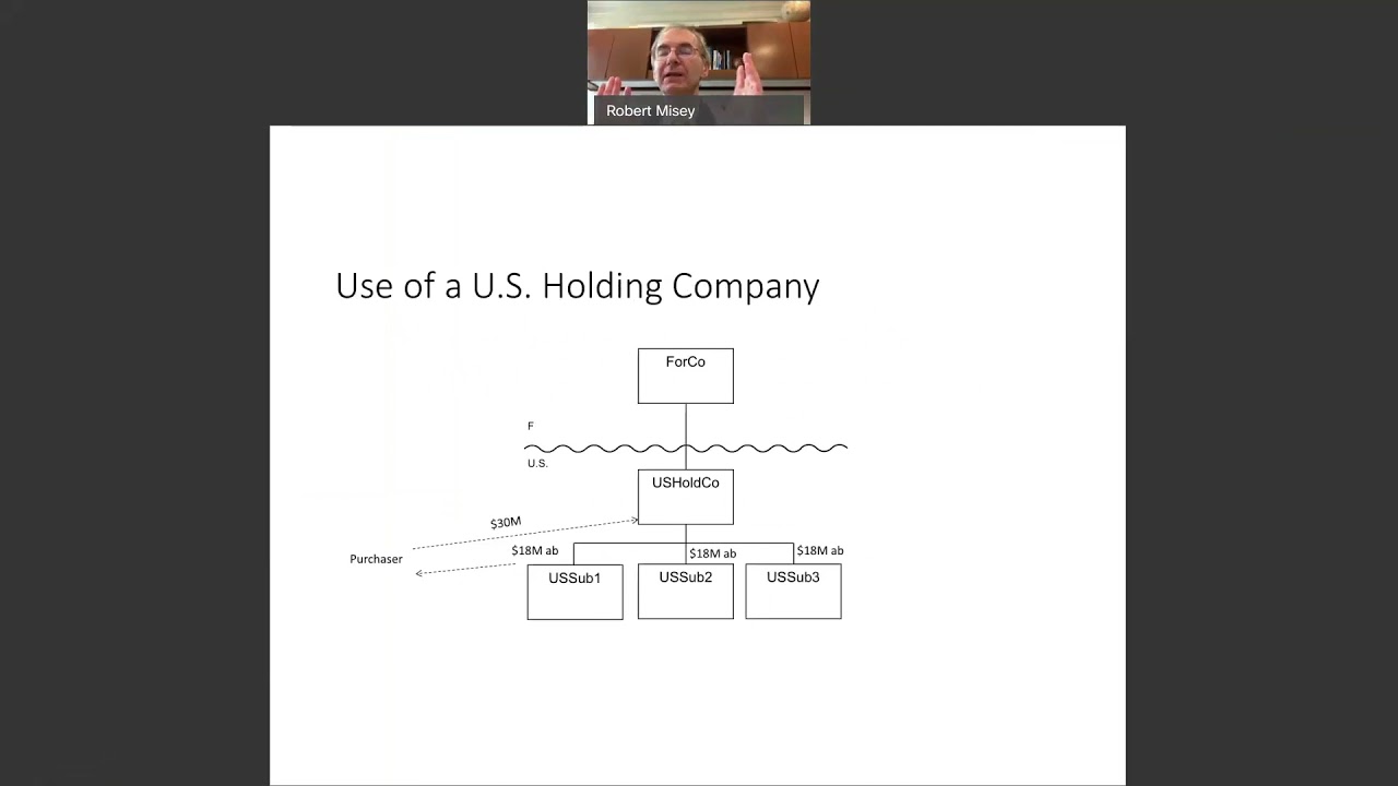 Should a Foreign Parent Have a U.S. Holding Company for its U.S. Group?