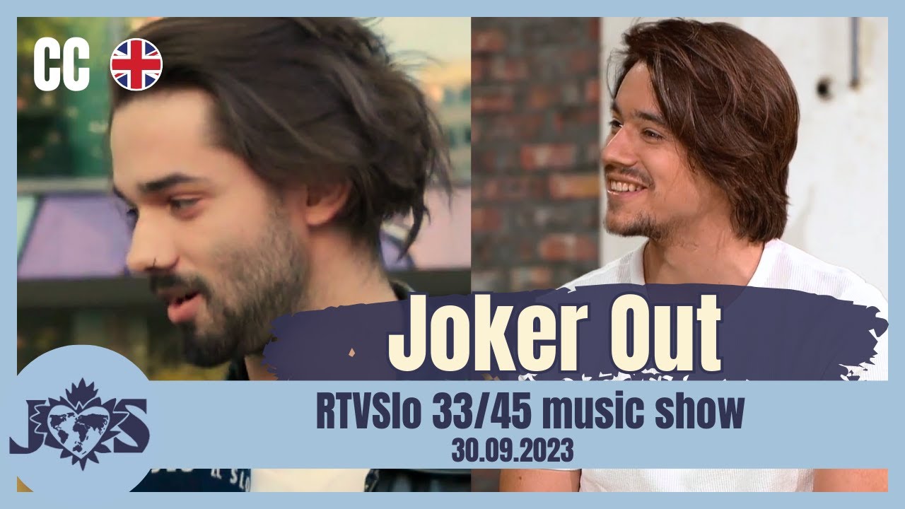 [ENG SUB] Joker Out on RTVSlo 33/45 music show (30.09.2023)