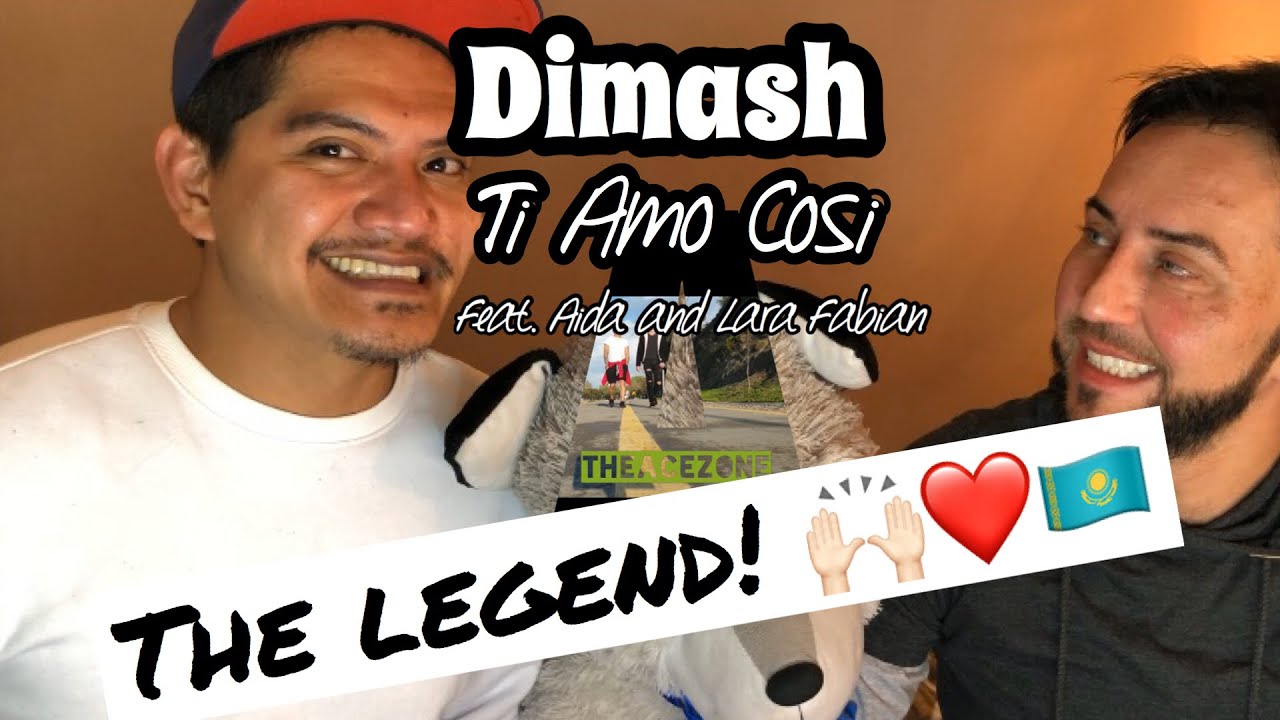 Singer Reacts | Dimash feat. Lara and Aida - Te amo cosi