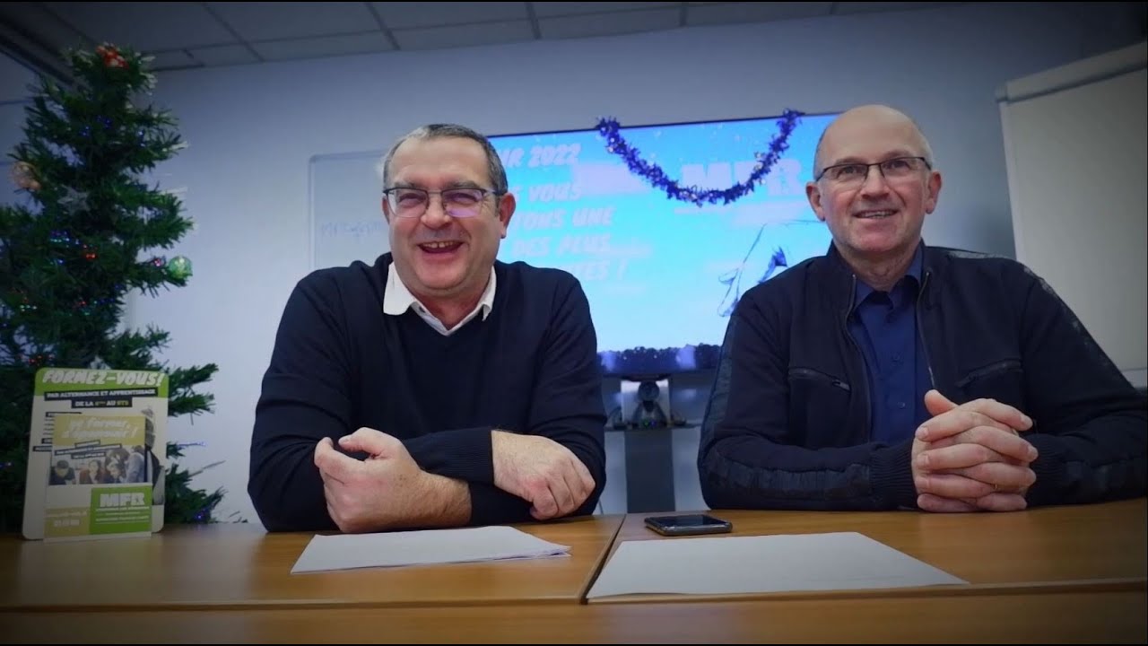 Voeux de Fabrice Ragni, Pr&eacute;sident et Philippe Fayolle Directeur de la FR