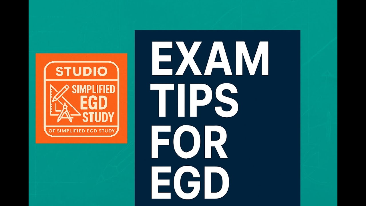 Exam Tips for Engineering Graphics & Design (EGD) | 1st Year Students #EGD #simplifiedegd #exam