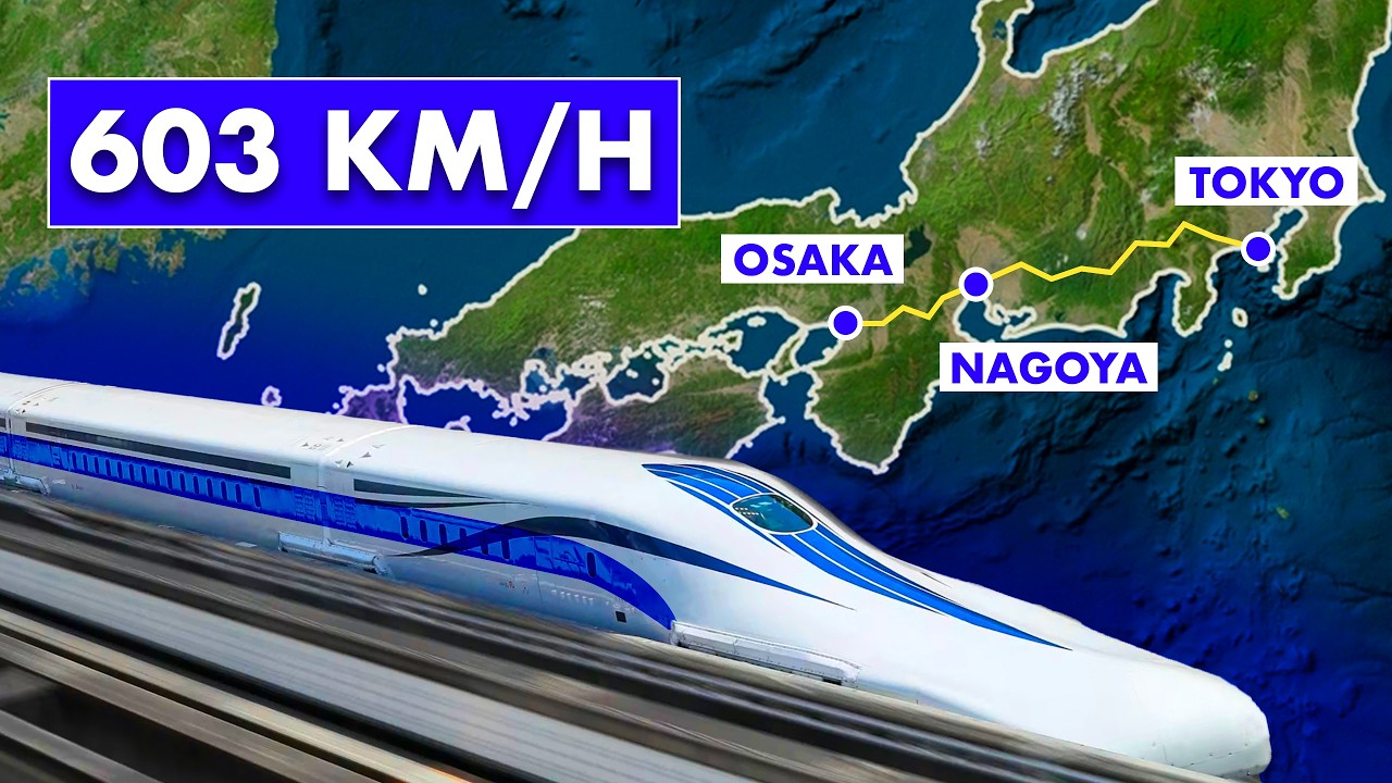 Le Train Maglev à 70 Mds € Arrive Enfin au Japon