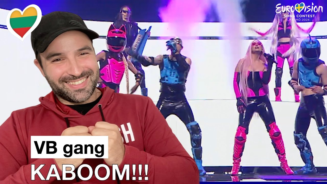 Reaction 🇱🇹: VB gang – KABOOM!!! (EUROVIZIJA.LT) Eurovision 2024 Lithuania