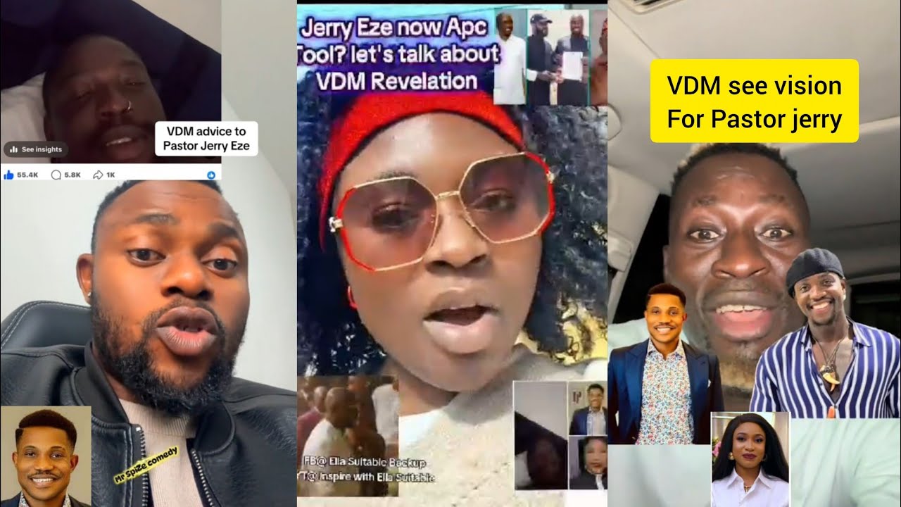 Пророчество VDM предупреждает пастора Джерри Эзе 😱 Нигерийцы 🇳🇬 реагируют на видение человека Бож...