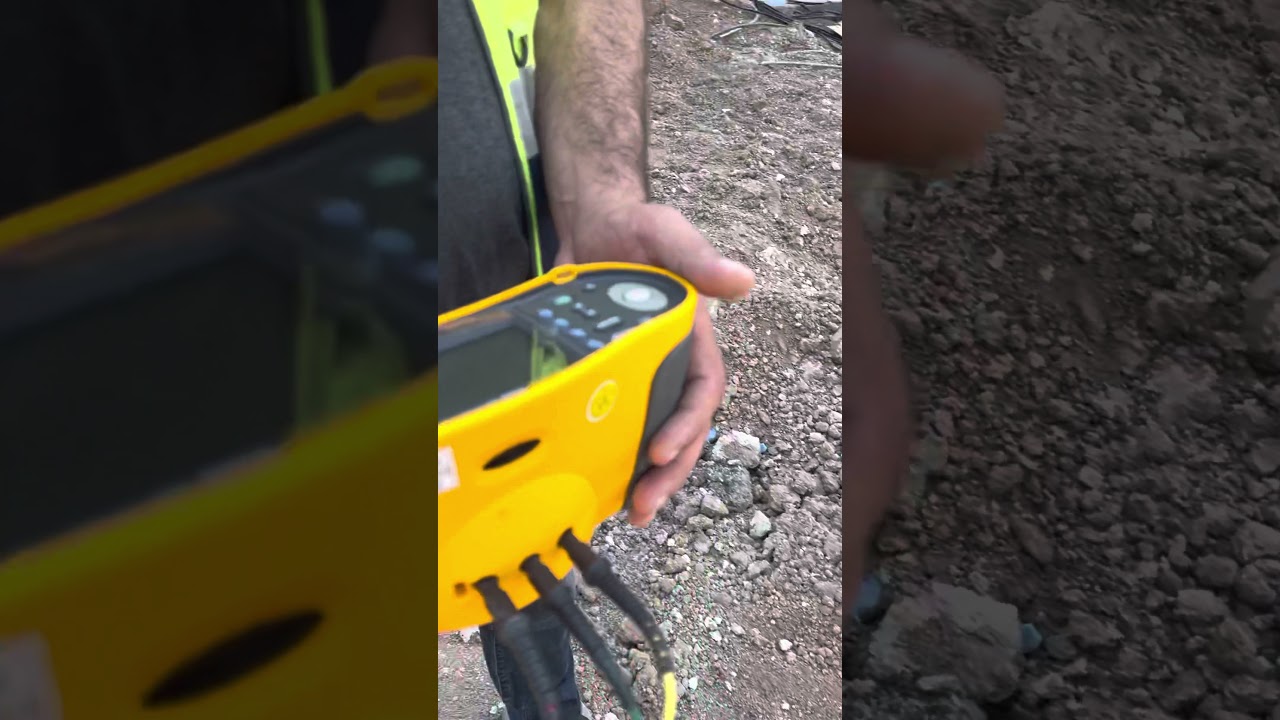 Trafo topraklaması yapımı ve meger ile toprak değeri alımı(fluke)