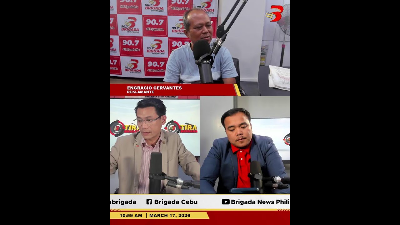 𝐓𝐈𝐑𝐀 𝐁𝐑𝐈𝐆𝐀𝐃𝐀 MARCH 17, 2026| TUESDAY  90.7 BRIGADA NEWS FM CEBU