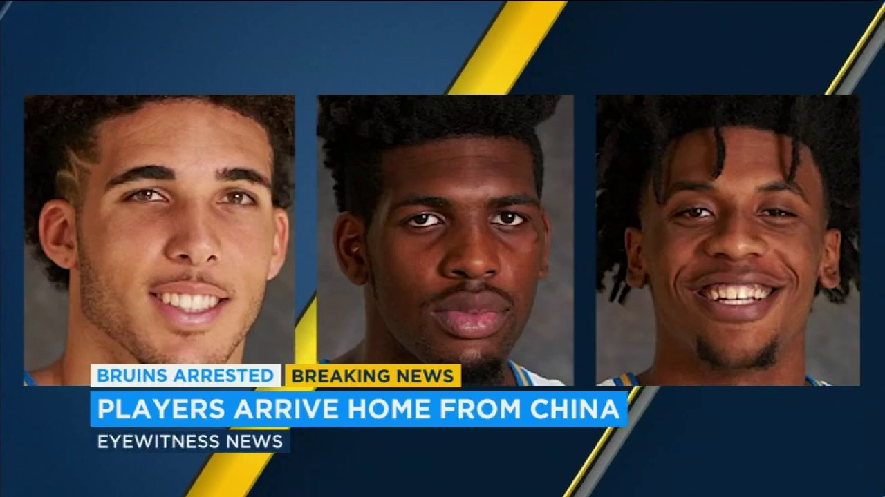 3 UCLA basketball players, accused of shoplifting, back home from China | ABC7