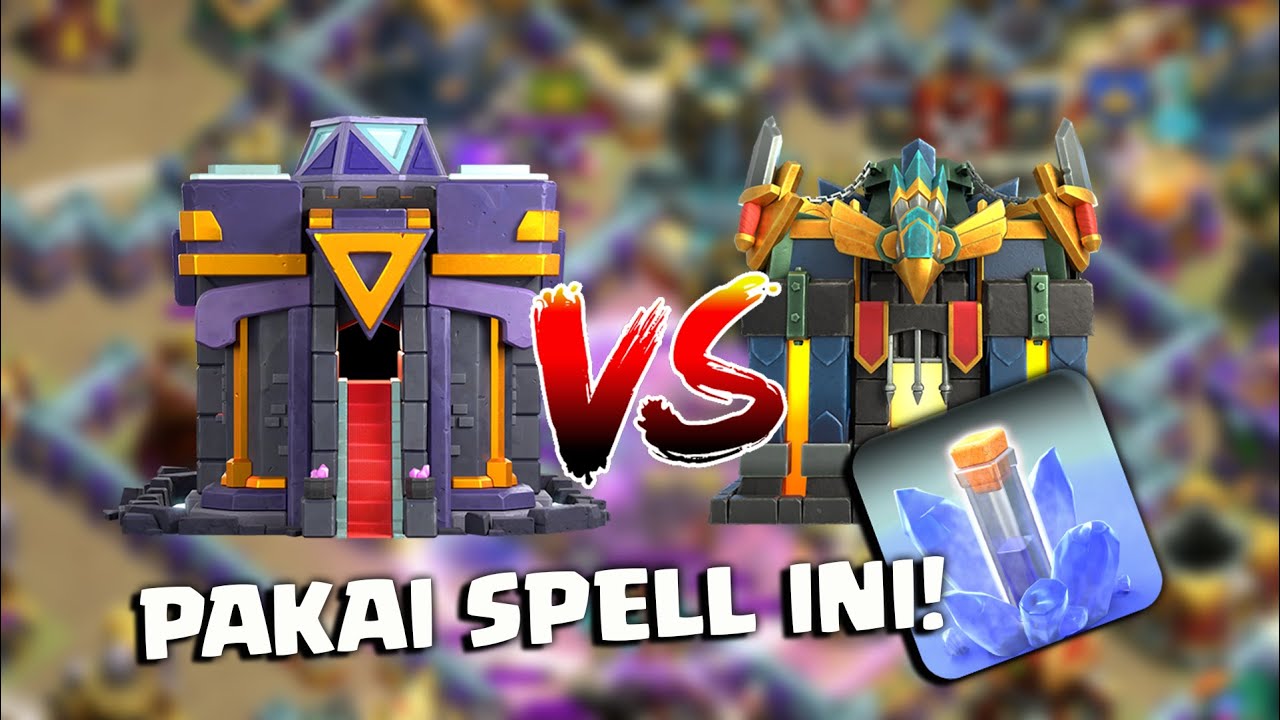 TH15 VS TH17 CLASH OF CLANS
