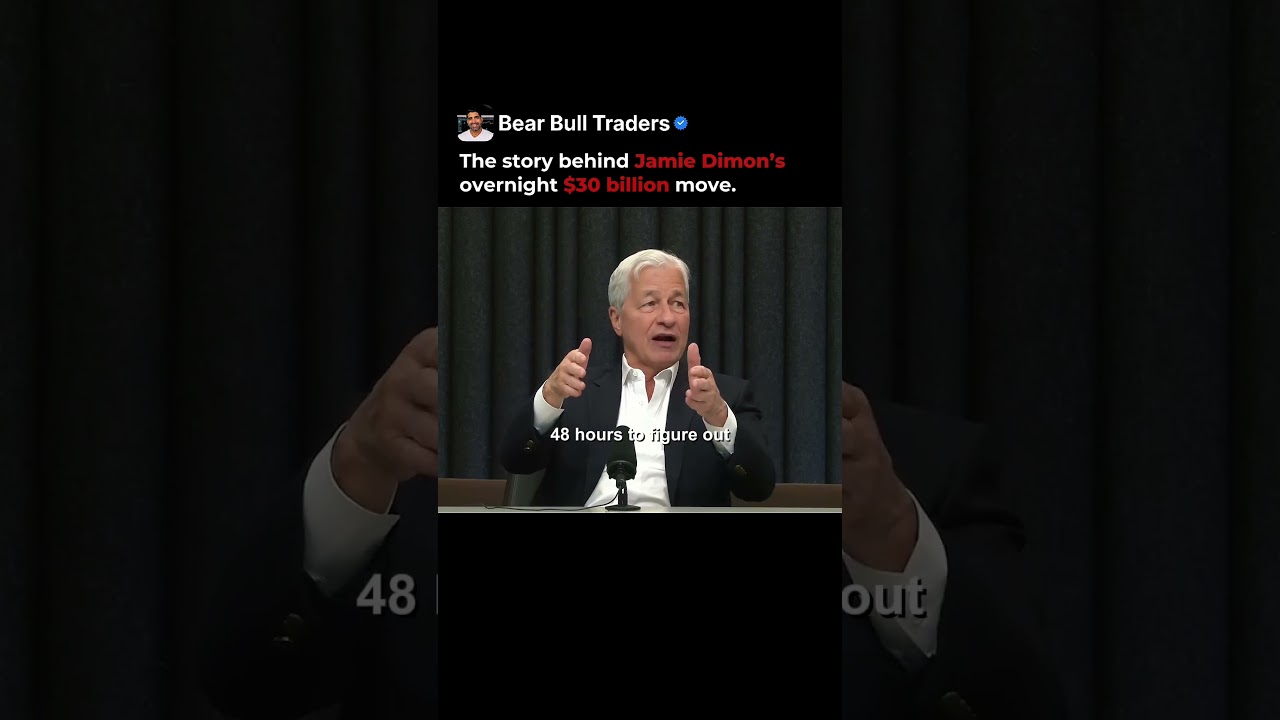 The Story Behind Jamie Dimon&rsquo;s Overnight $30 Billion Move