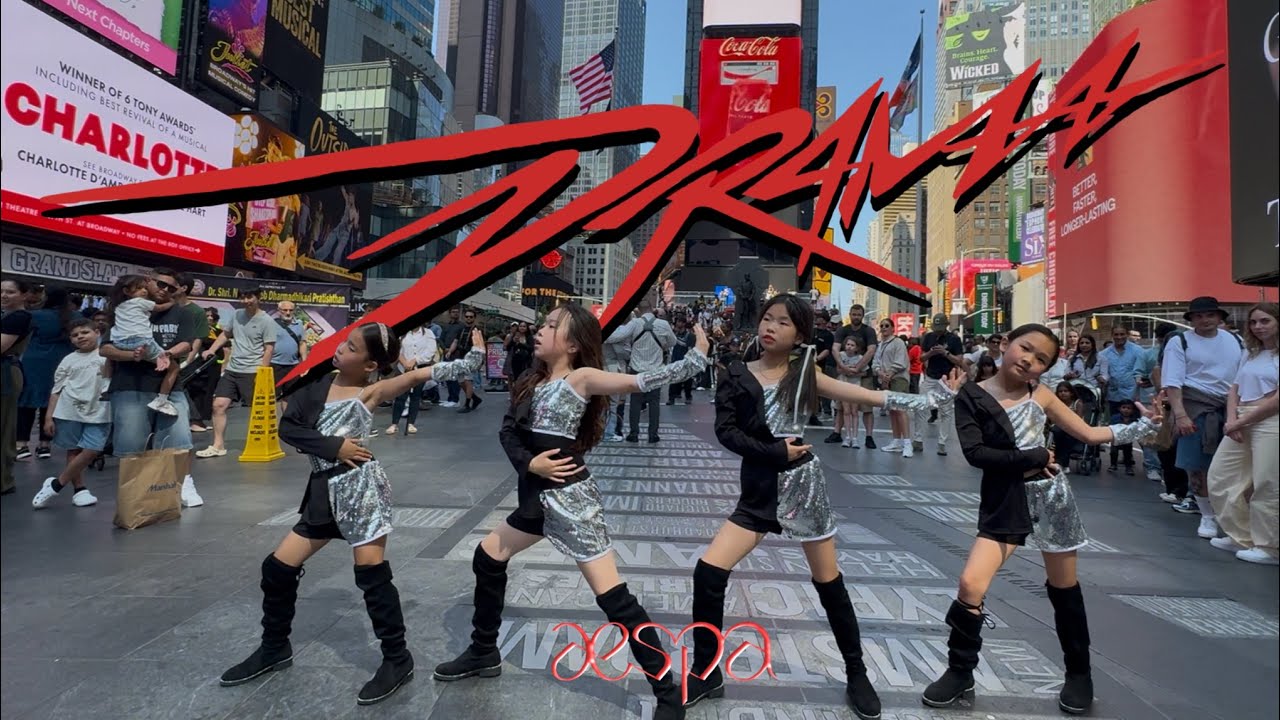 [KPOP IN PUBLIC NYC] AESPA - DRAMA Dance Cover in Times Square by TWILIGHT