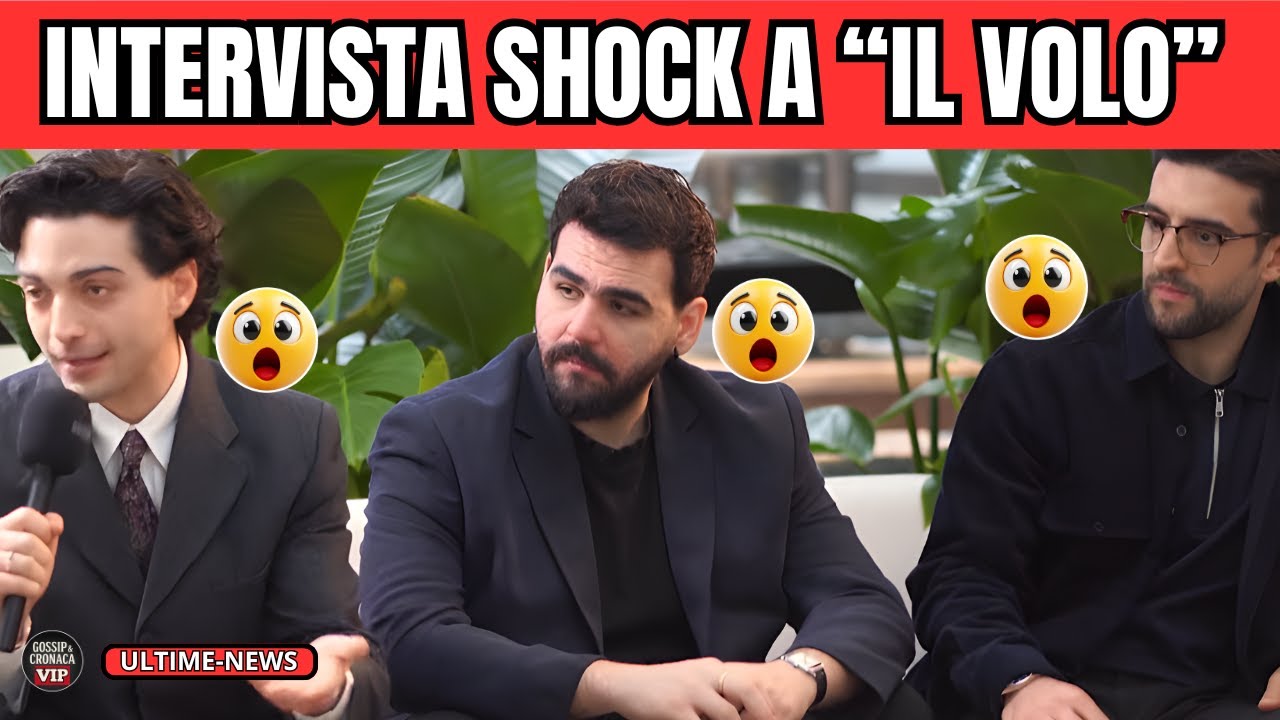 IL VOLO UN'INTERVISTA SHOCK A BOLOGNA! MA DI COSA HANNO PARLATO NELL'INTERVISTA?
