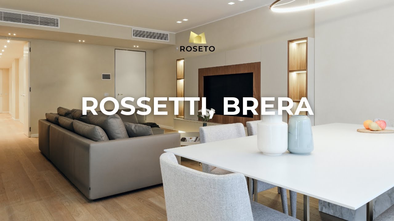 Rossetti - Prestigioso 5 Locali con Terrazzo e Tripla Esposizione in Brera