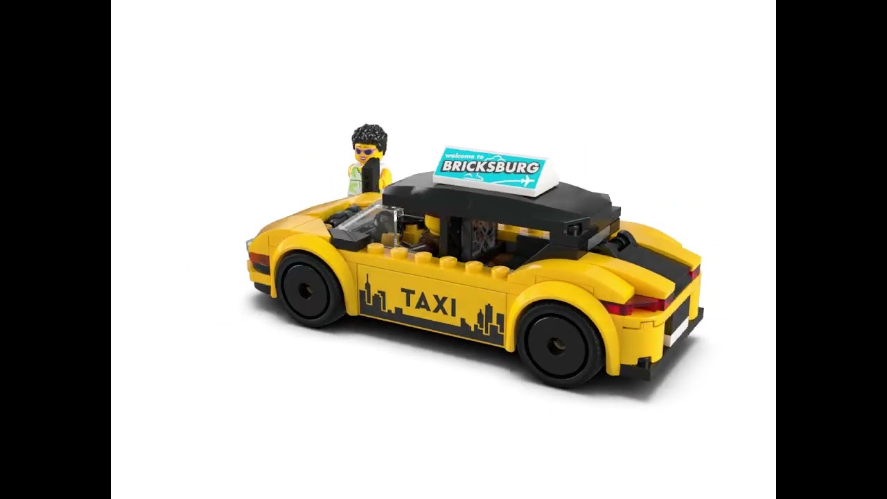 LEGO 60487 LEGO CITY TAXI AMARILLO