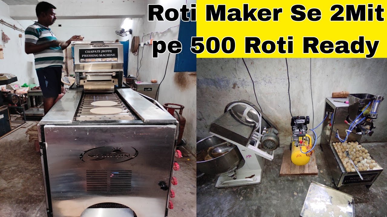 Roti maker Se 2 Mit Pe 500 roti Ready😱😱 Location:- Cuttack @odishasafar
