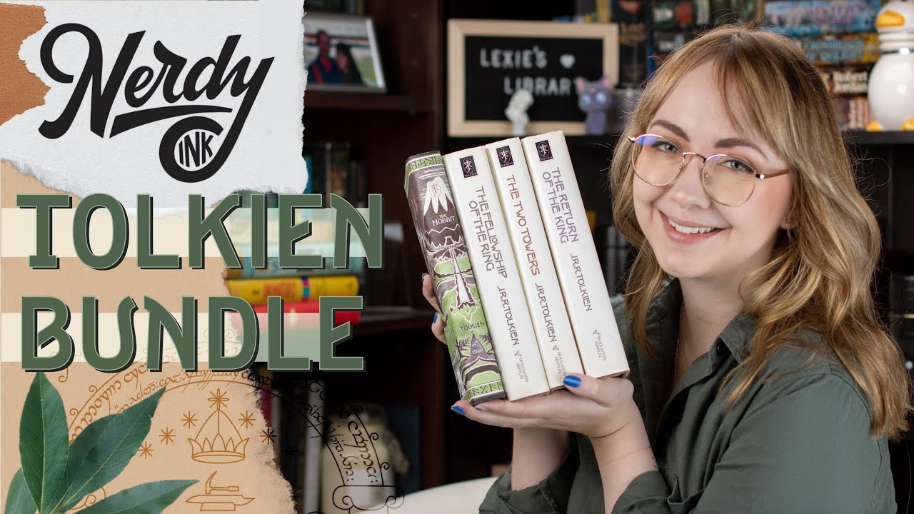Nerdy Ink Lord of the Rings Special Edition Dust Jackets! | Unboxing