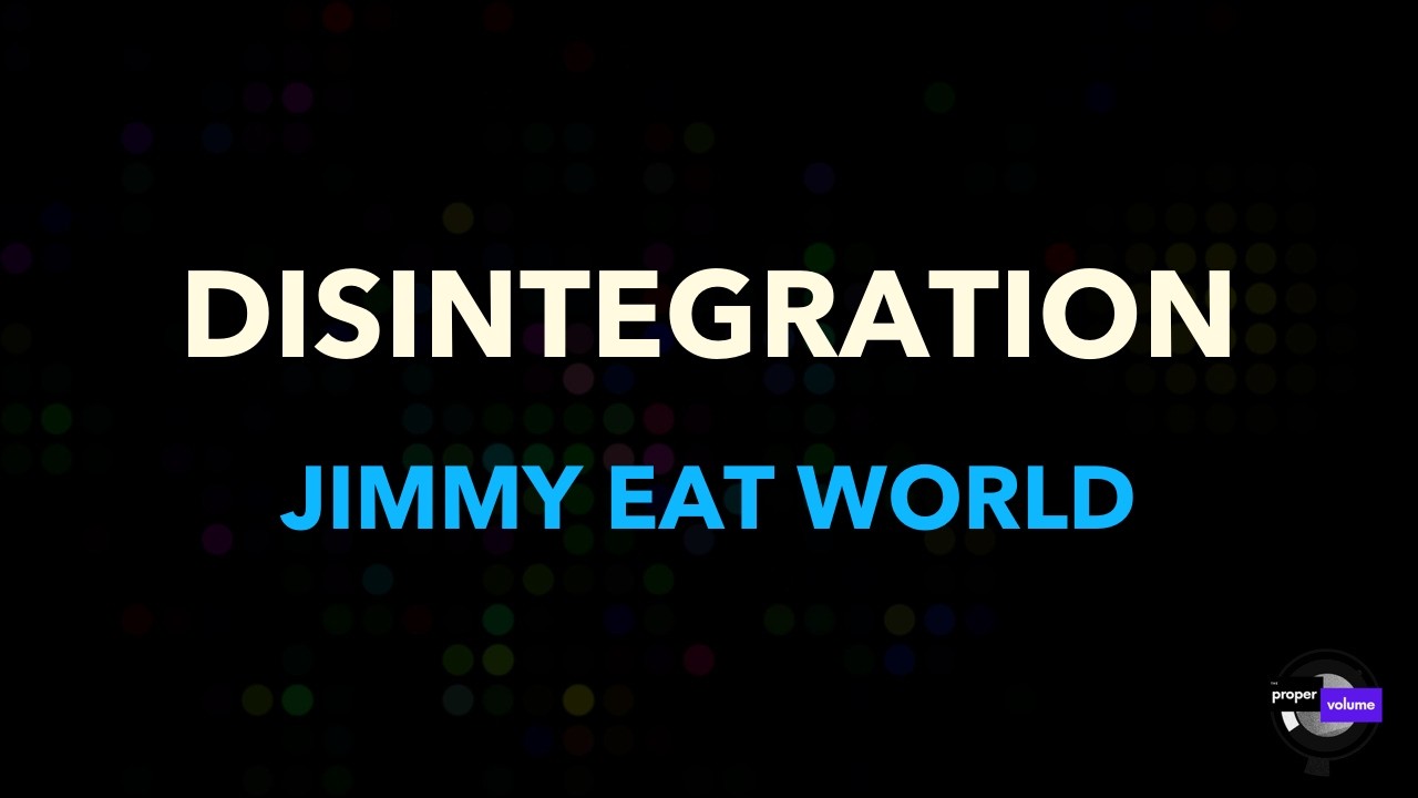 Jimmy Eat World - Disintegration | Karaoke Version