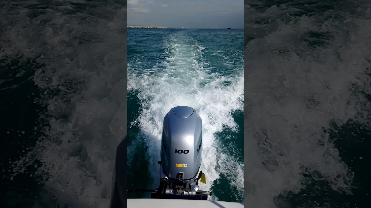Honda marine bf 100 vtec test. 2